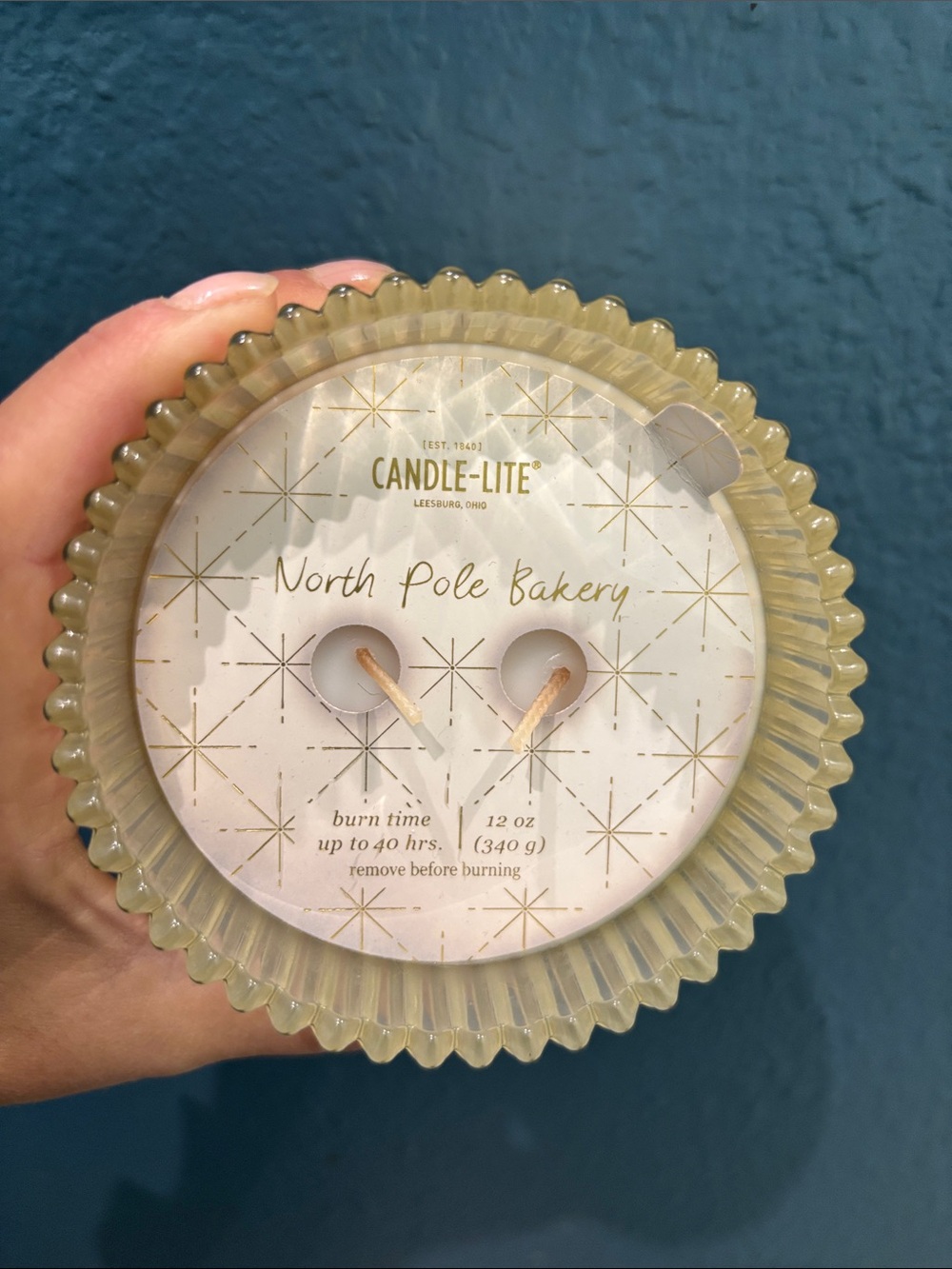 North Pole Bakery  Two-Wick Candle
